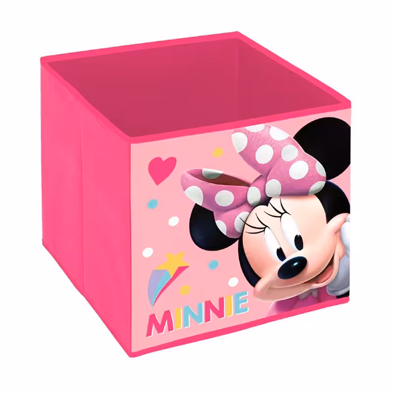Caixa de Arrumação da Minnie Mouse Cubo de 31 cm