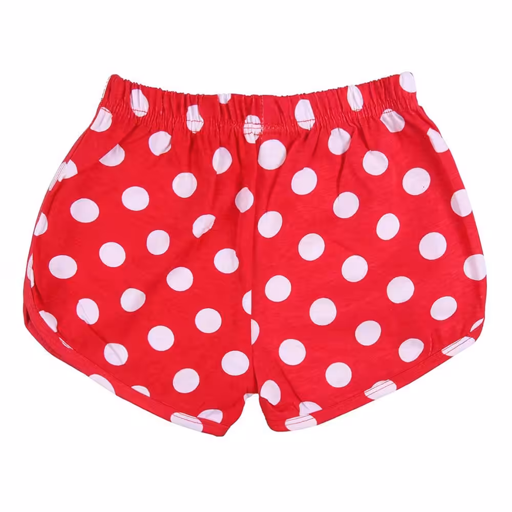 Pijama T-shirt e Calção da Minnie com Bolinhas - Image 8