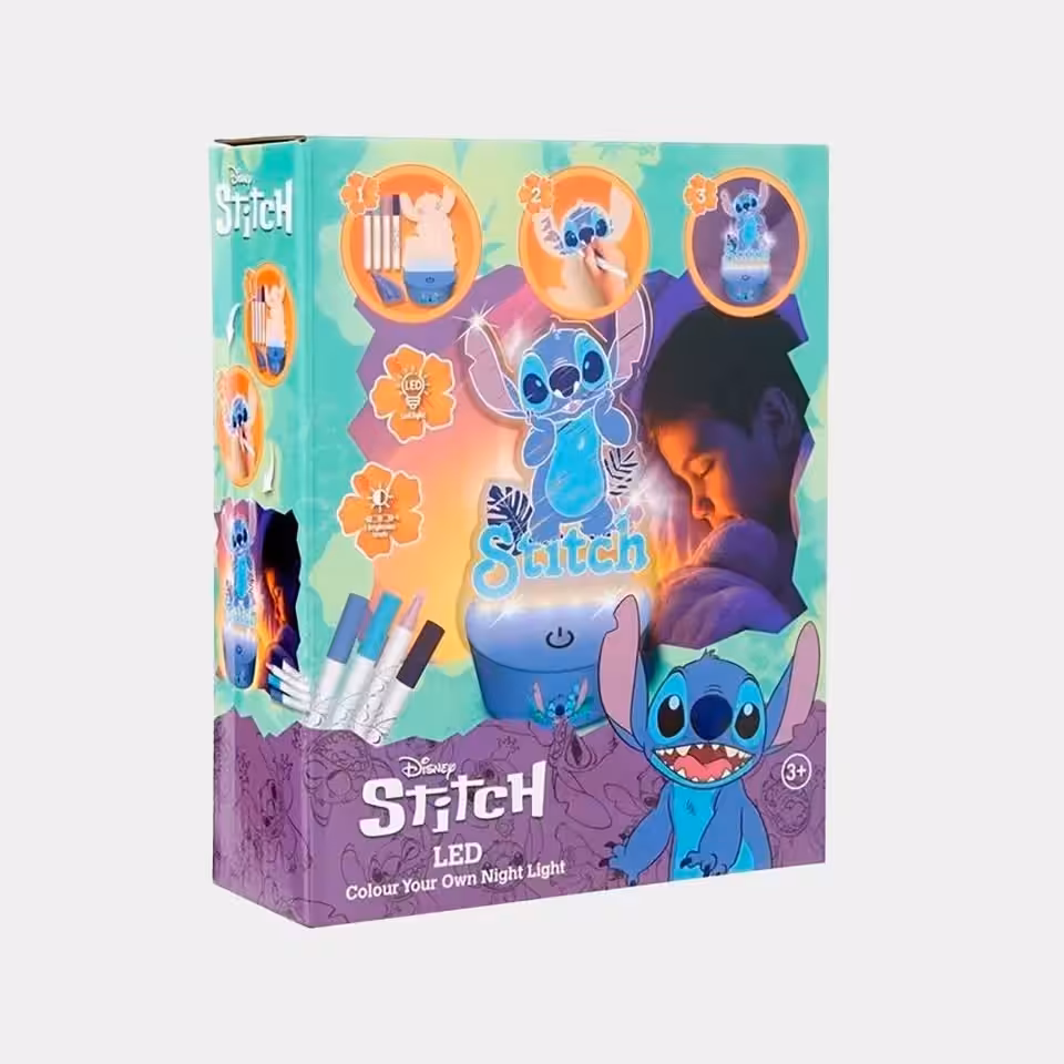 Luz de Presença Stitch Disney para Colorir