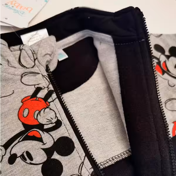 Casaco Mickey “Dá Abraço de Bebé” com Zípper - Image 4