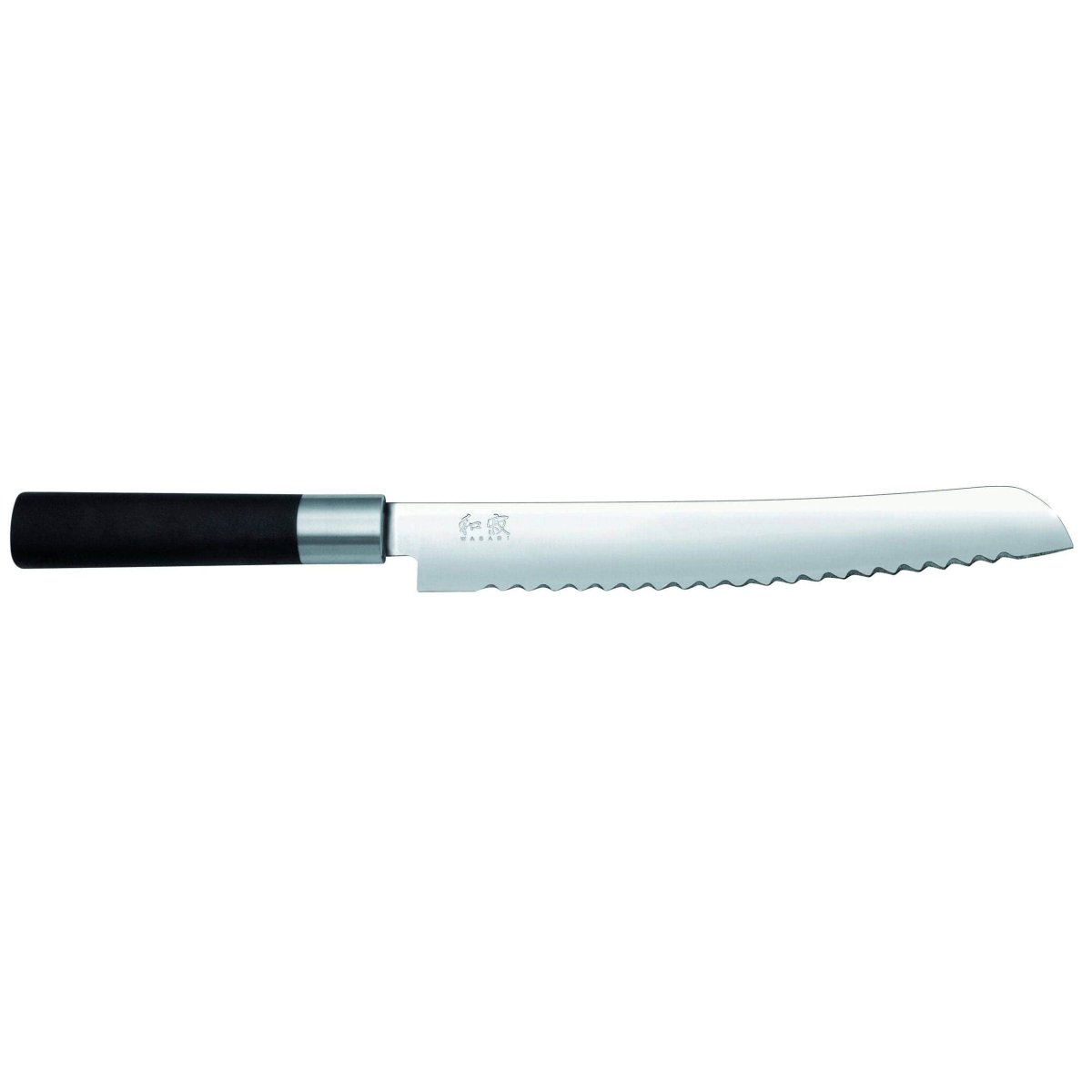 Faca Japonesa de Pão Kai Wasabi Black