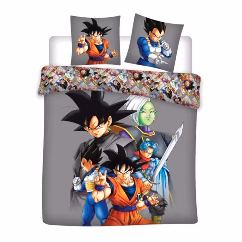 Capa Edredão e Fronha Dragon Ball de 240x220cm - Image 2
