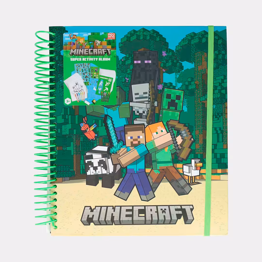 Álbum de Atividades Minecraft para Colorir - Image 2
