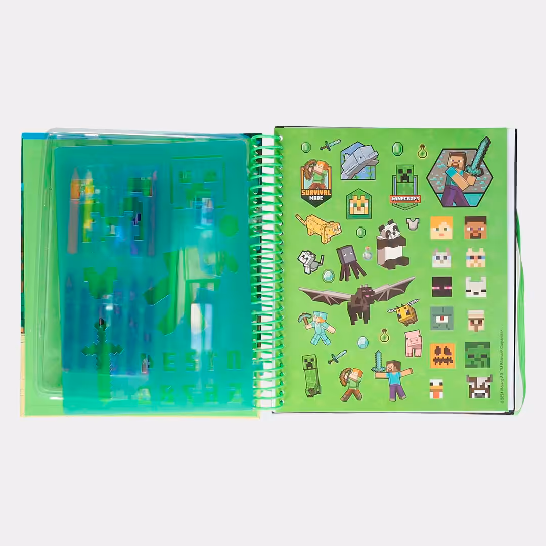 Álbum de Atividades Minecraft para Colorir - Image 4