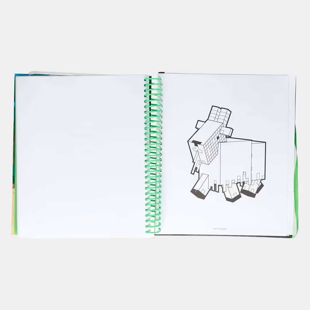 Álbum de Atividades Minecraft para Colorir - Image 5