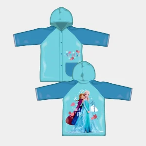 Capa de Chuva Frozen com Capuz 4-8 Anos