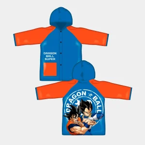 Capa de chuva de PVC Dragon Ball 4-8 Anos