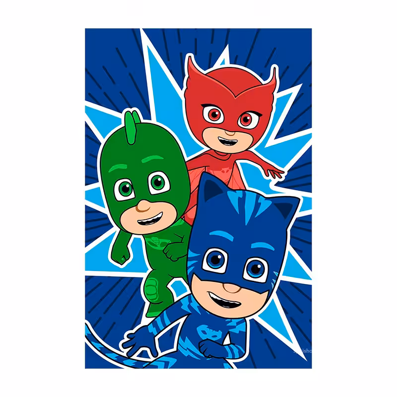 Toalha de Rosto dos PJ Masks de 40 x 60 cm - Image 2