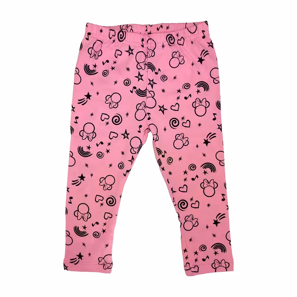 Calça Legging da Minnie Mouse Cor de Rosa - Image 2