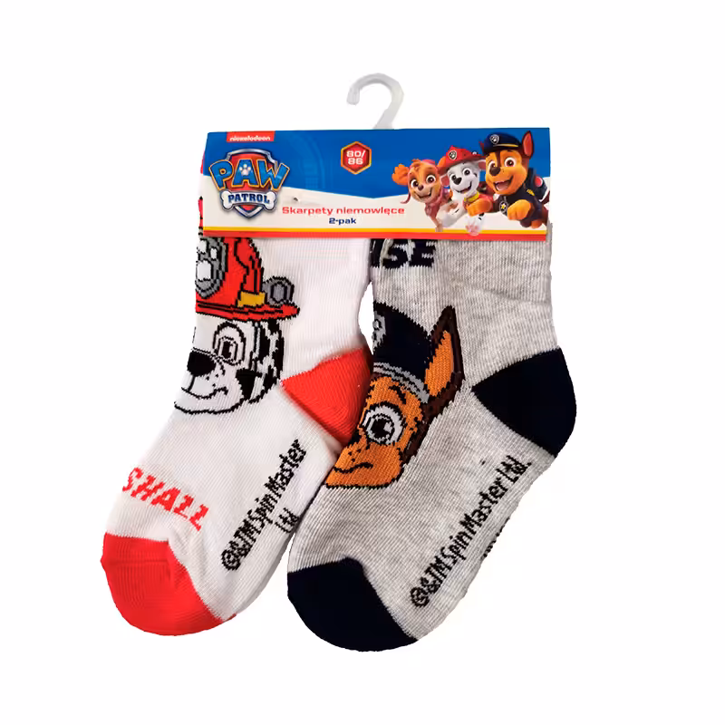 Conjunto de Meias da Patrulha Pata (2 Pares)