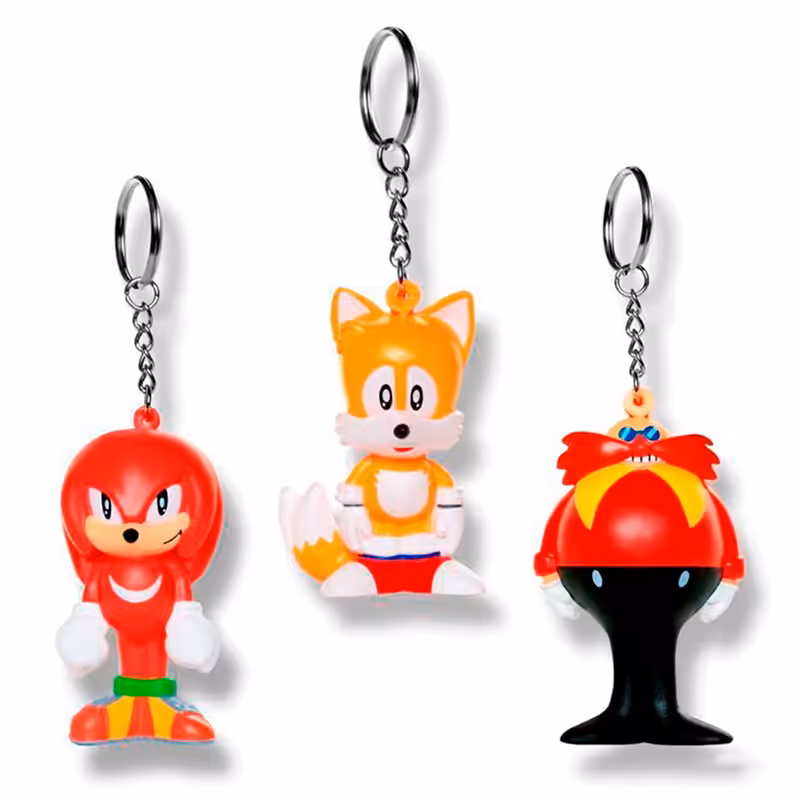 Porta-Chaves Anti Stresse Sonic the Hedgehog