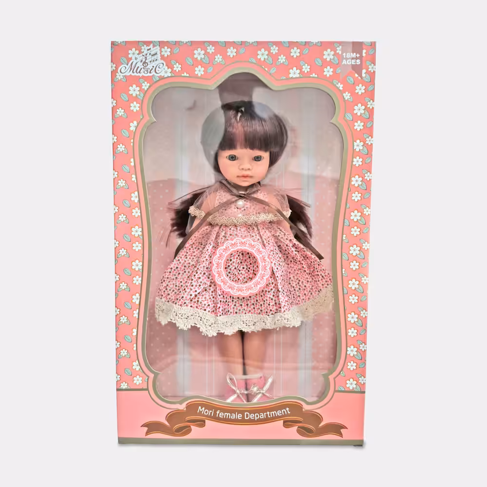 Boneca Mori com Som de 35cm