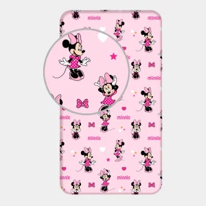 Lençol de Baixo para Cama da Minnie Mouse Disney 200x90cm