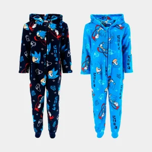 Pijama Mono do Sonic de Coralina
