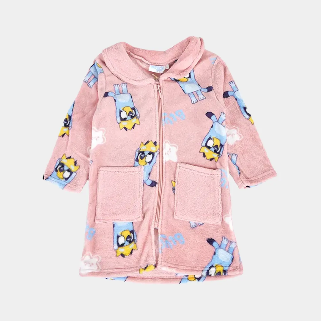 Robe de Coralina Bluey Menina 3-6 Anos