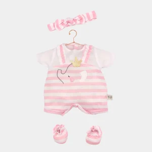 Roupa de Bebé Reborn Rosa