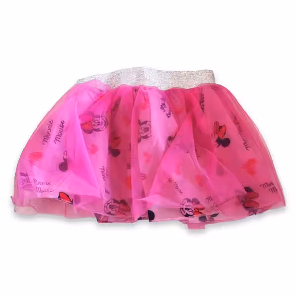 Saia Infantil Rodada de Festas Disney Minnie Mouse