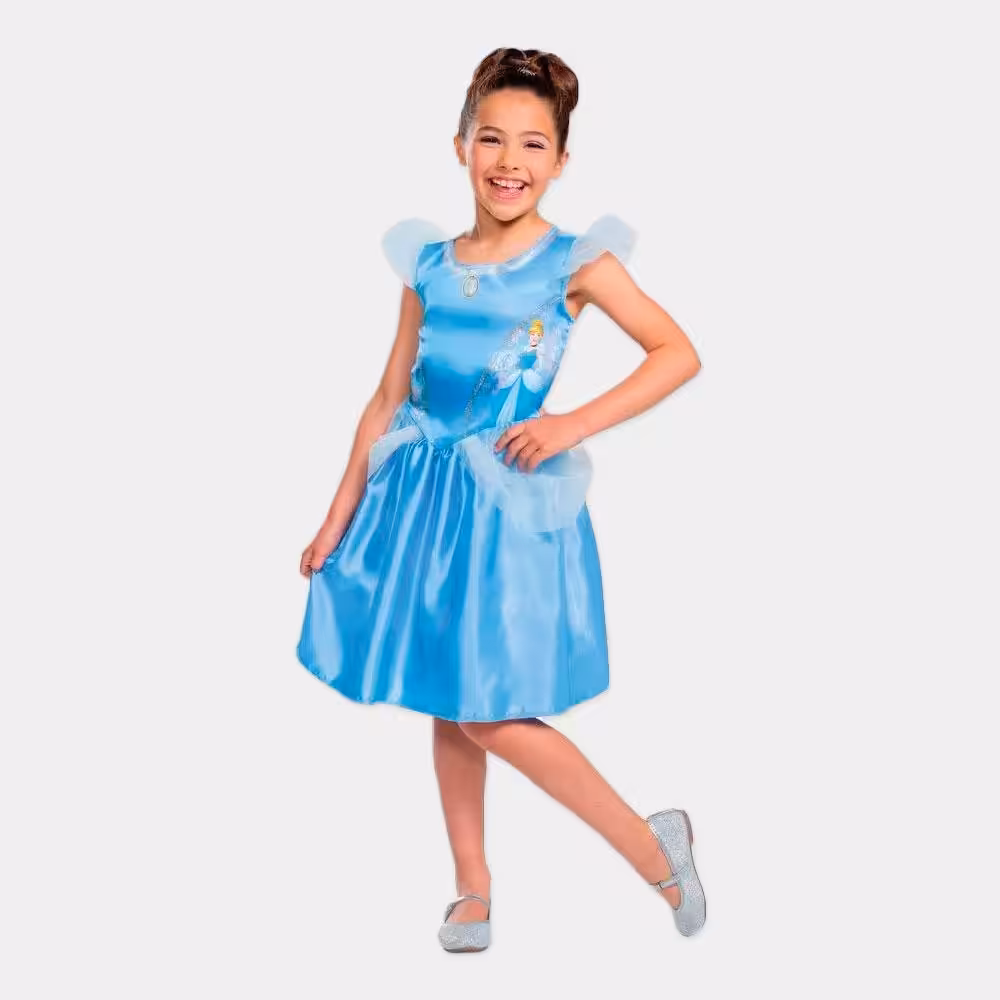 Fato Princesa Cinderela 3-8 Anos