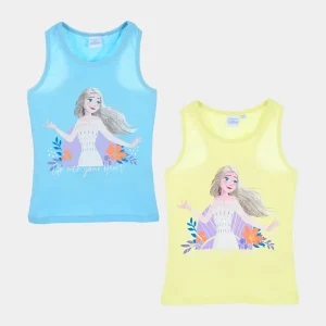 T-shirt Alças Disney Frozen 4-8 Anos