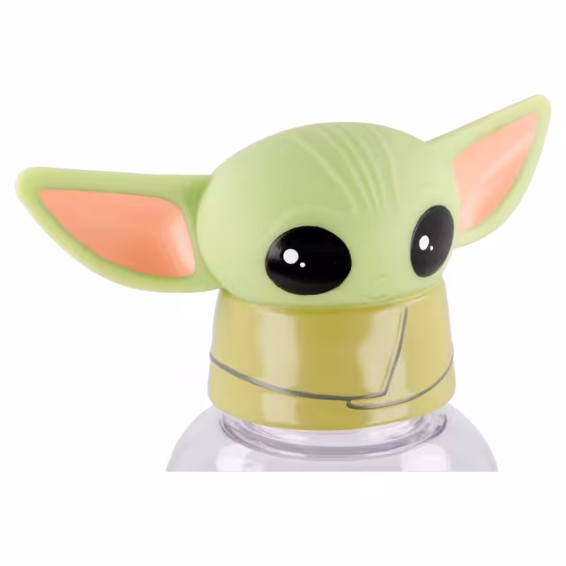 Garrafa de Plástico Figura Baby Yoda 3D de 560 ml - Image 3