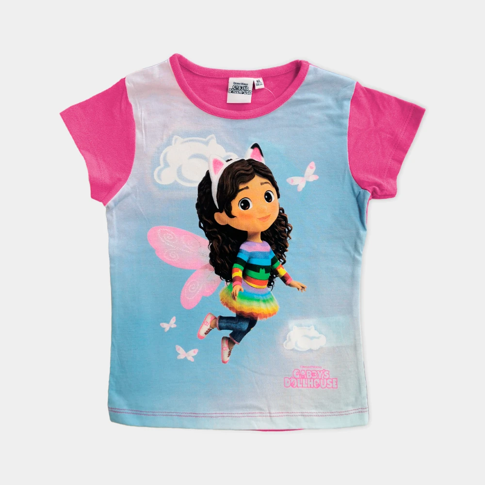 T-Shirt Gabby´s Dollhouse Rosa Sortido - Image 4