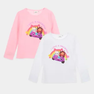 Tshirt Gabby de Manga Comprida 3-8 Anos