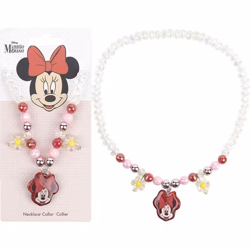 Colar de Missangas Coloridas da Minnie com Figura - Image 2