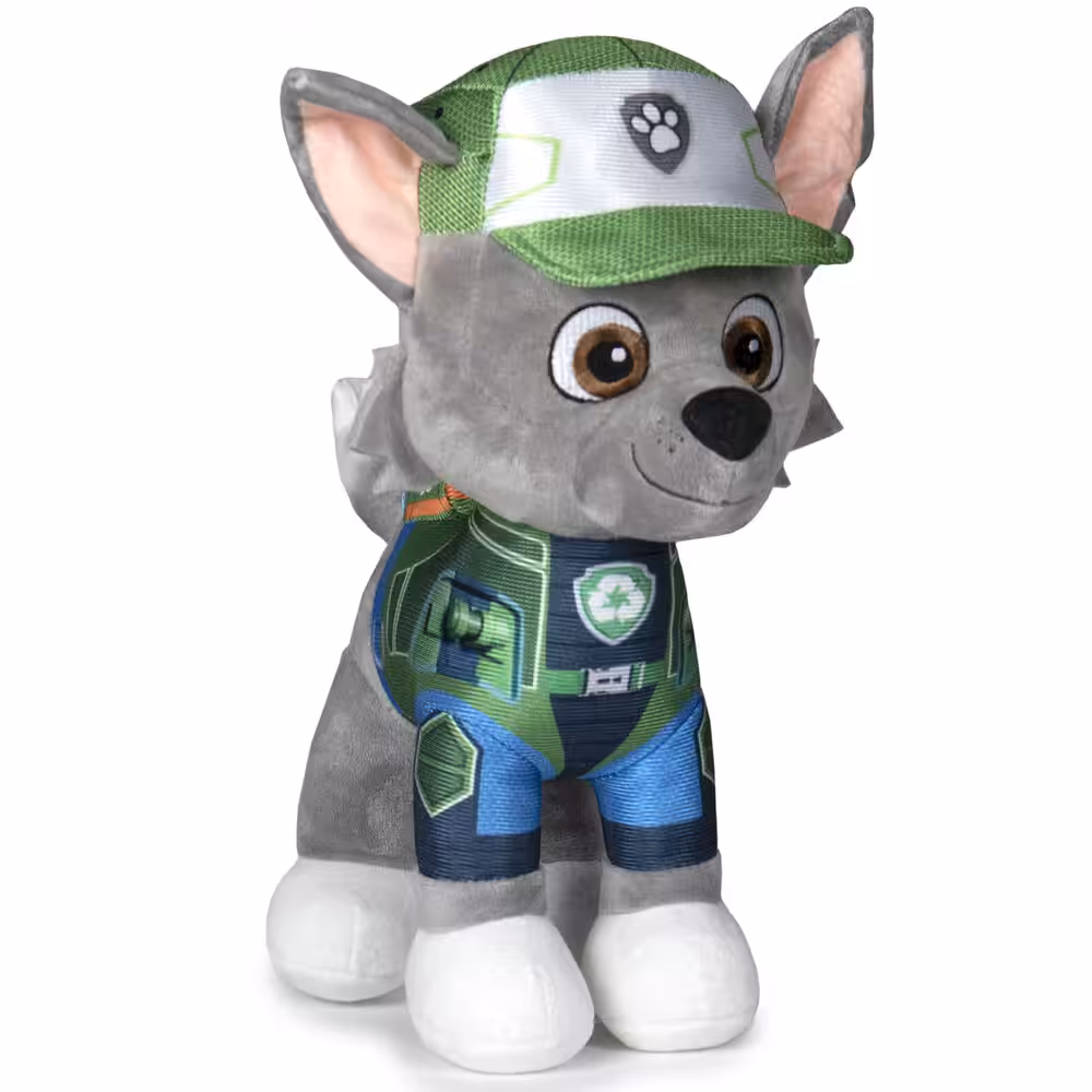 Peluche Rocky da Patrulha Pata (O Filme) de 27 cm