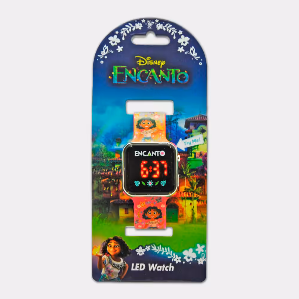 Relógio Digital LED Encanto Disney