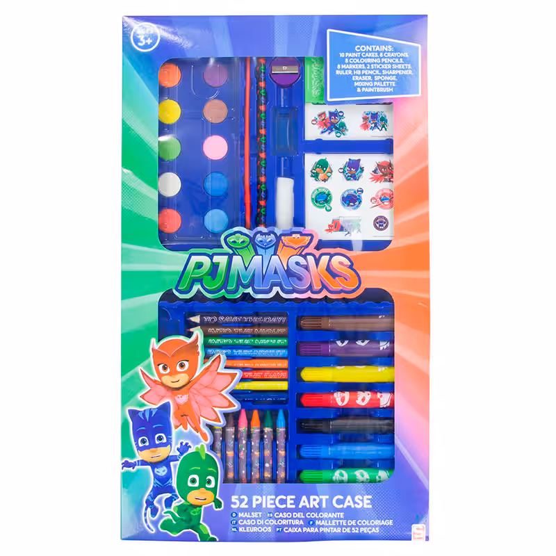 Conjunto de Colorir dos PJ Masks de 52 Peças - Image 2
