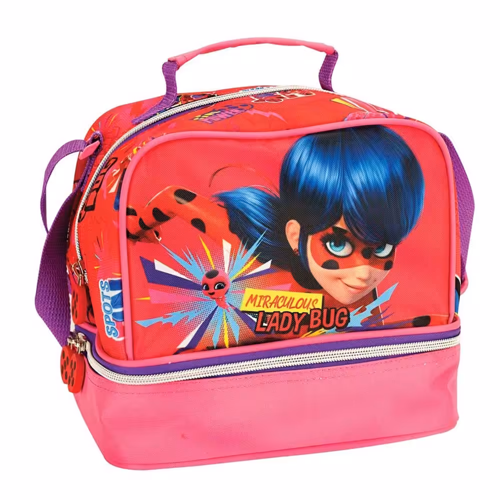 Lancheira Térmica da Ladybug de 21 cm
