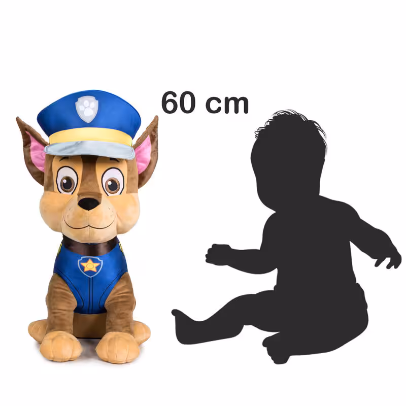 Peluche da Patrulha Pata Chase Gigante de 60 cm - Image 3