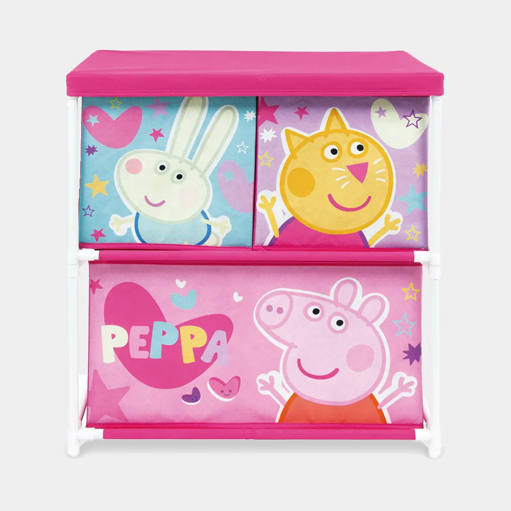 Estante de Arrumação da Peppa 3 Módulos