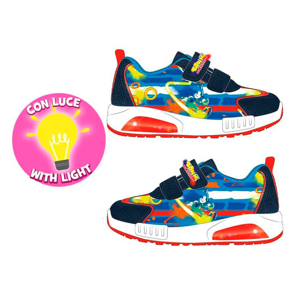 Ténis Desportivos Sonic The Hedgehog com Luzes - Image 5