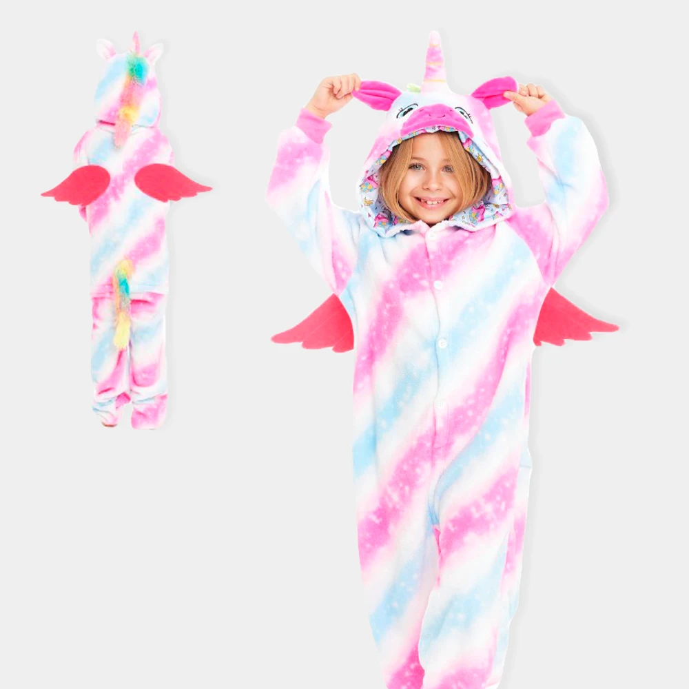 Pijama Mono Unicórnio com Capuz - Image 2
