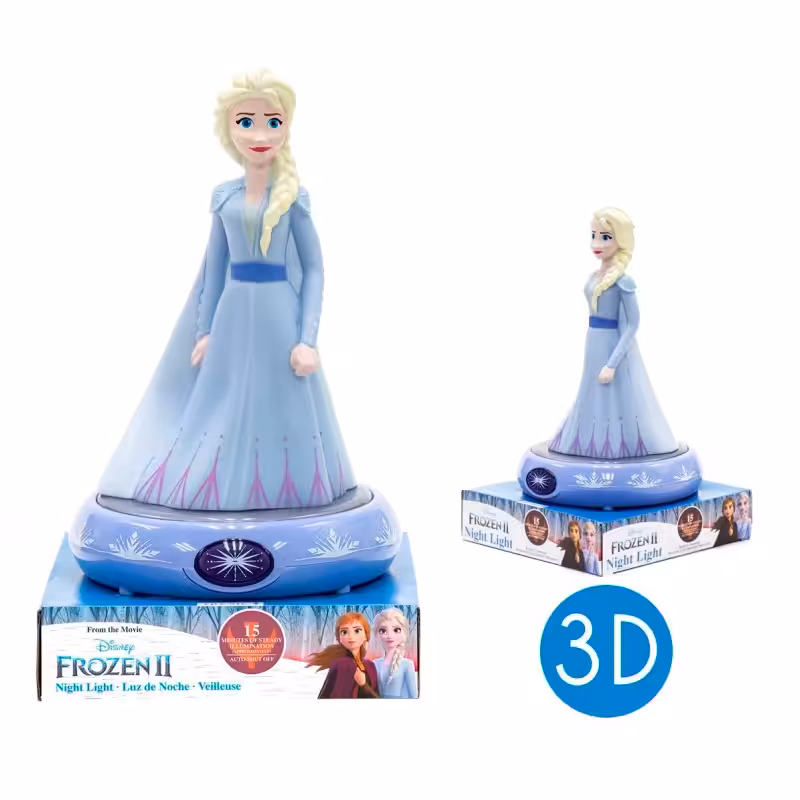 Luz de Presença da Disney Frozen Figura 3D